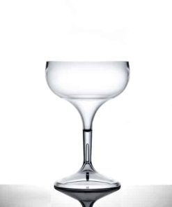 Elite Clear Polycarbonate Coupe Cocktail Saucer 9oz