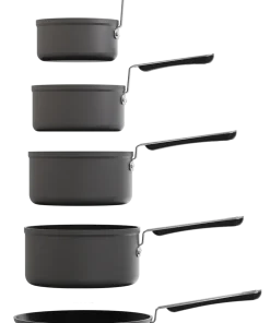 Commichef STACK Hard Annodised Aluminium 5 Piece Set