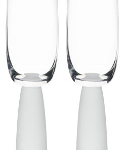 ASD Oslo Frost Champagne Flutes – Set of 2