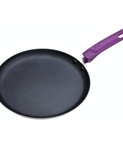 Colourworks Purple Crêpe Pan with Soft Grip Handle