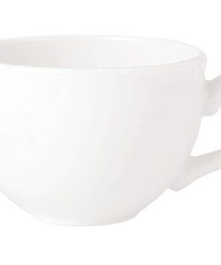 Steelite Simplicity White Low Empire Cups 340ml (Pack of 36)