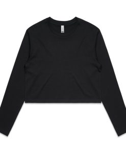 4058 Crop Ls Tee