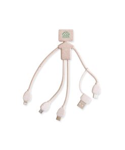 Wheat Straw Charging Cable – Man Shape