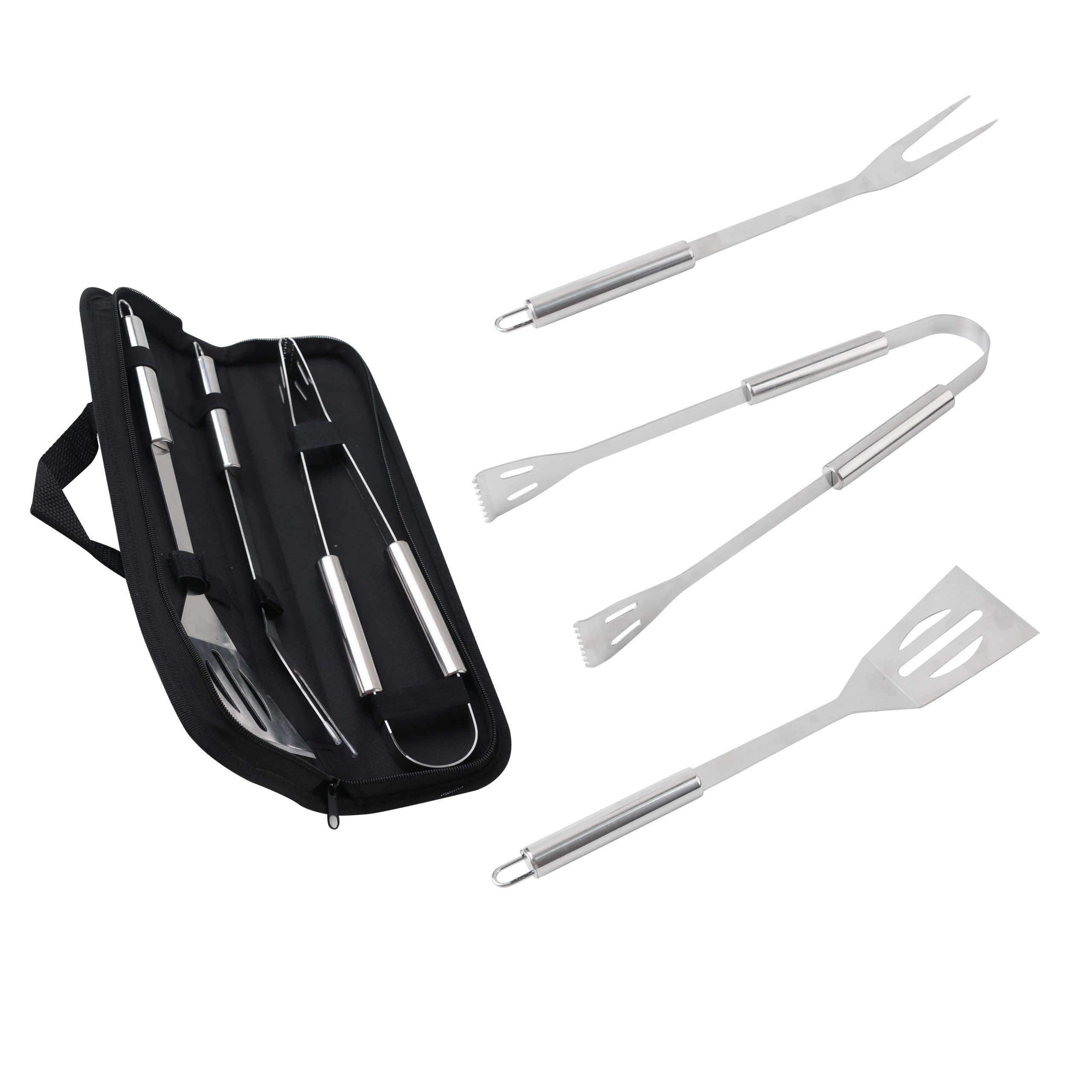 3 Pieces Barbecue Tools With Pouch - Image 2