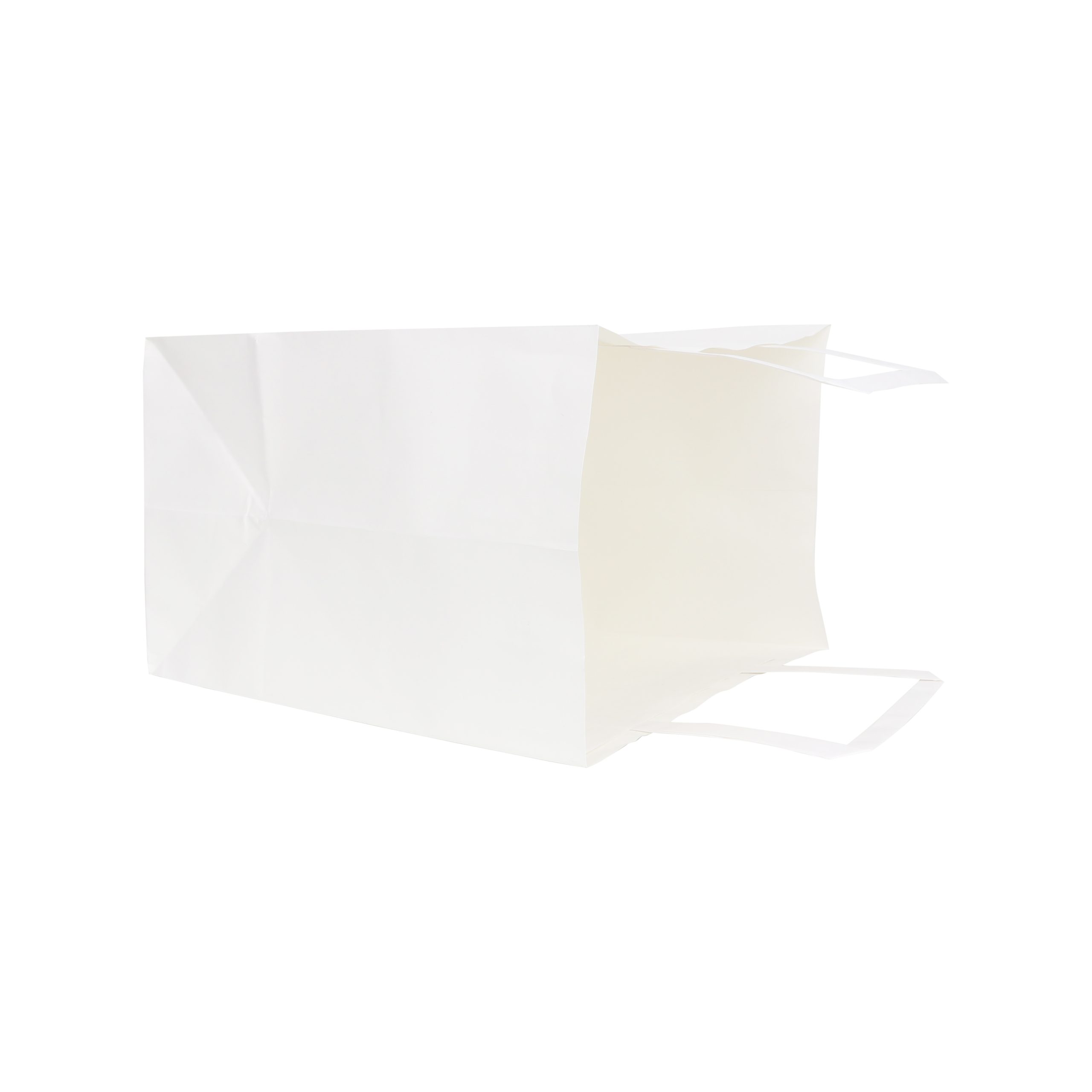 Flat Handle Kraft Paper Bag(215x265x165mm) - Image 4