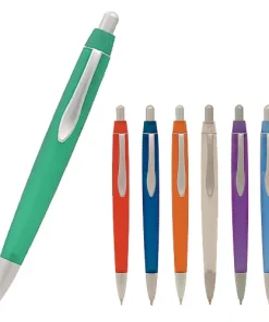 Plastic pen frosted barrel and parker style refill Neptune