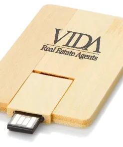 USB credit card made from Bamboo (Global Sourcing)